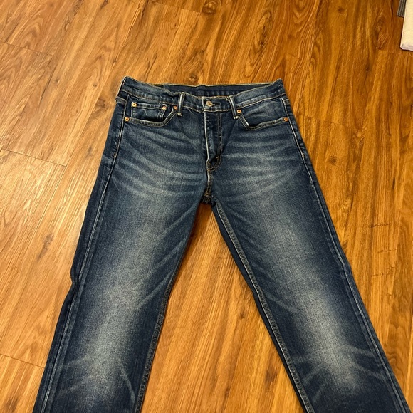 Mens Medium/Dark Acid Wash Levi 511’s - Worn Twice. W32 x L34 - Picture 3 of 6